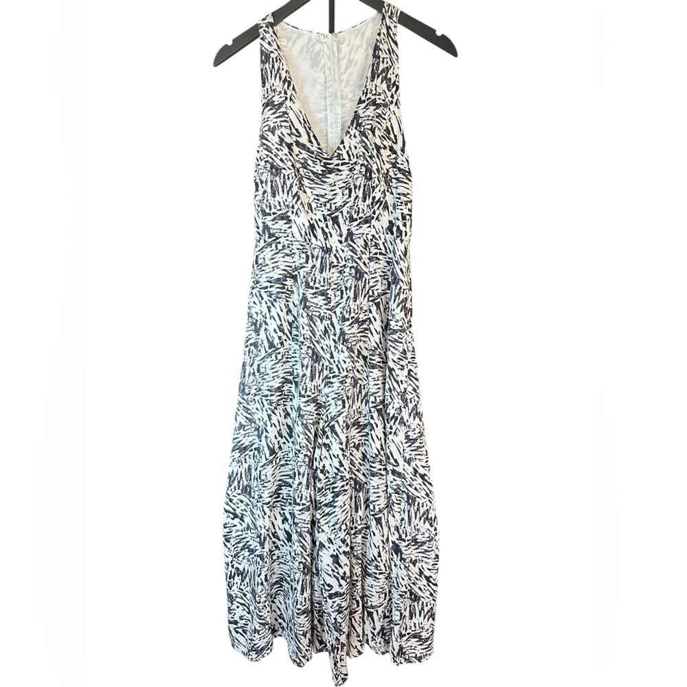 2bella Abstract Black White Maxi Dress Size S - Picture 4 of 9